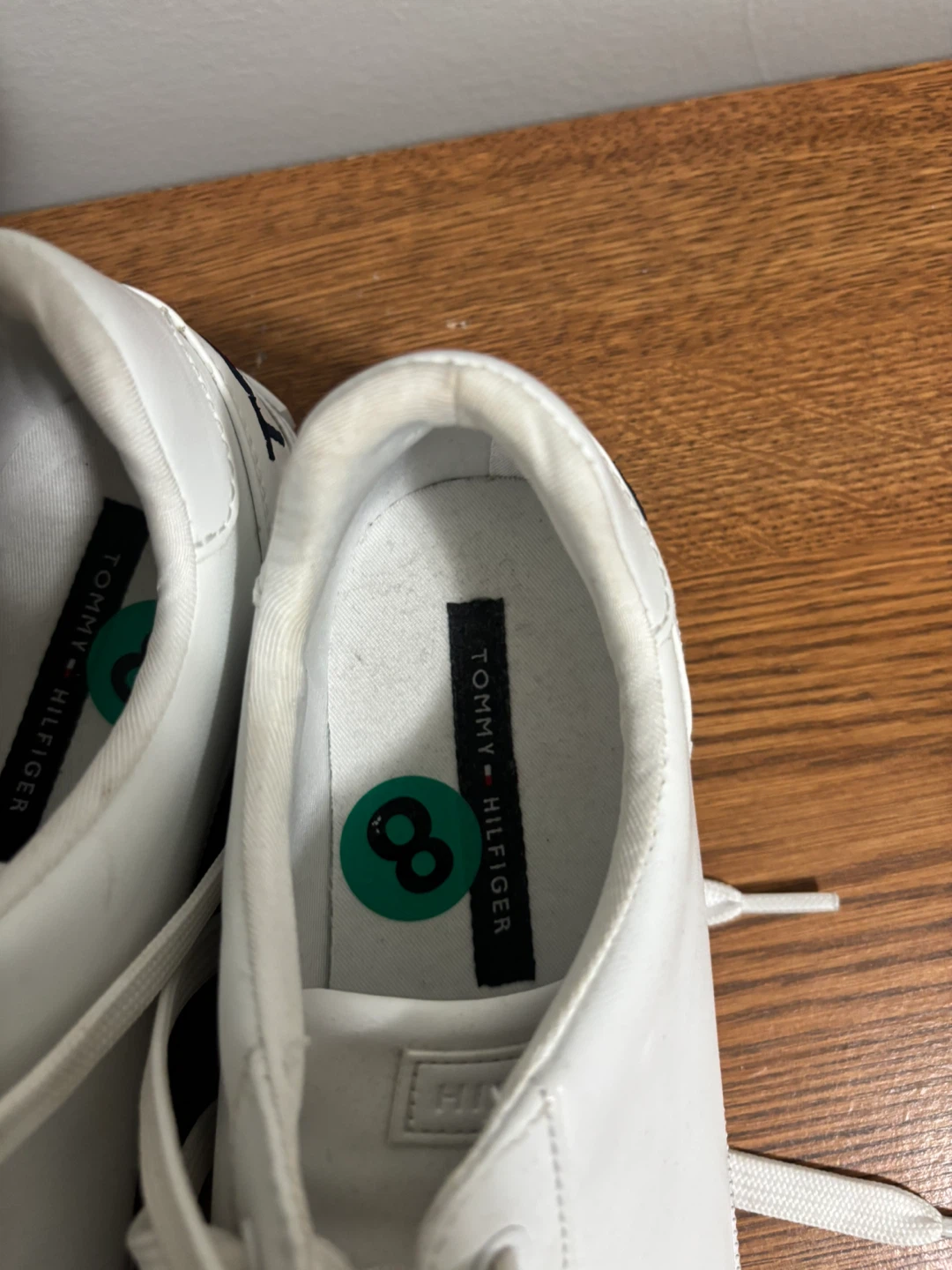 Tommy Hilfiger White Sneakers Size 8 - photo 4