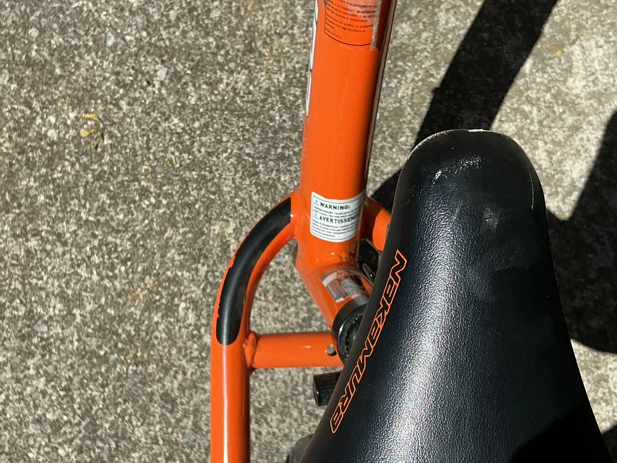 Nakamura Kids Orange Balance Bike ! - photo 5