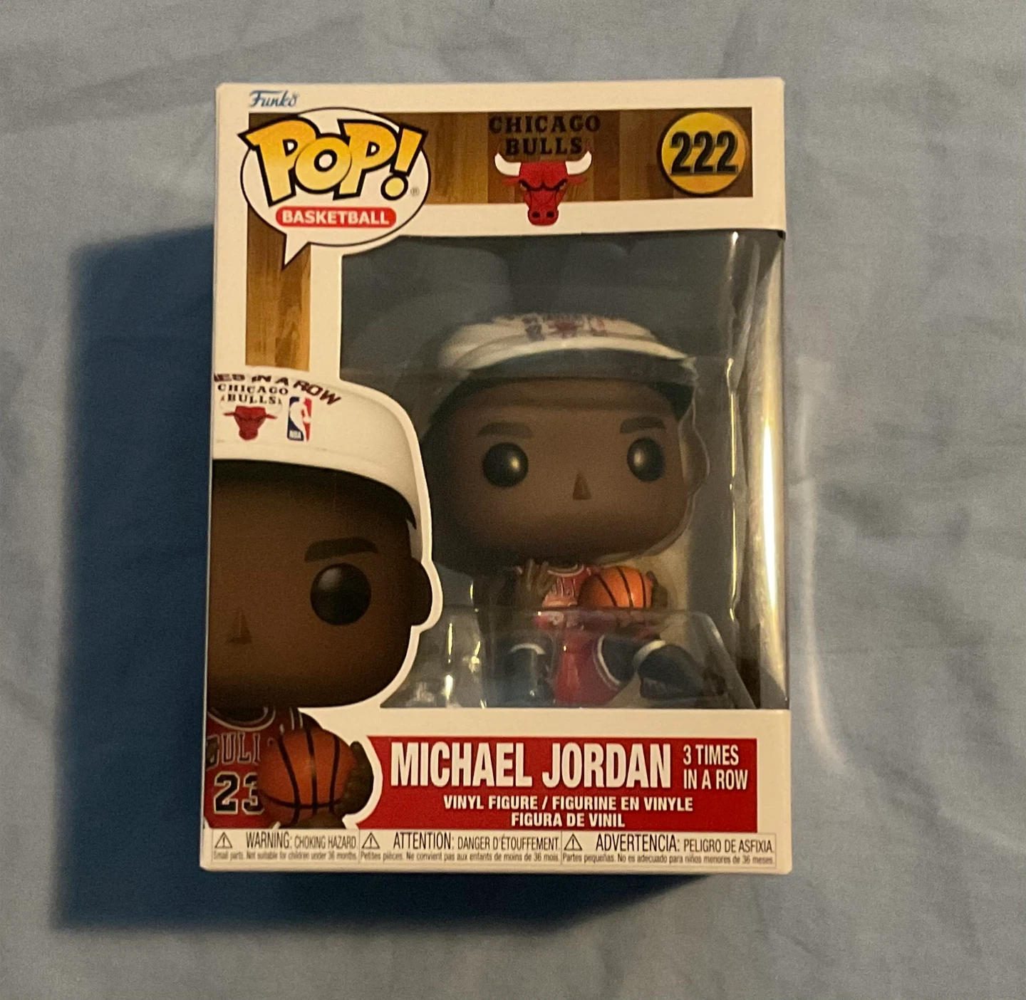 Funko Pop! Michael Jordan Chicago Bulls 3 Times in a Row