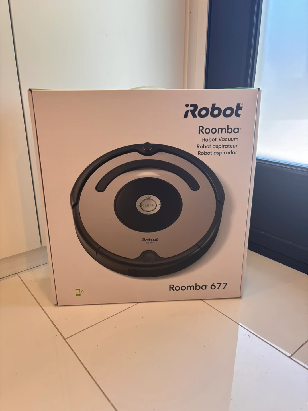 iRobot Roomba 677 Wi-Fi Robot Vacuum