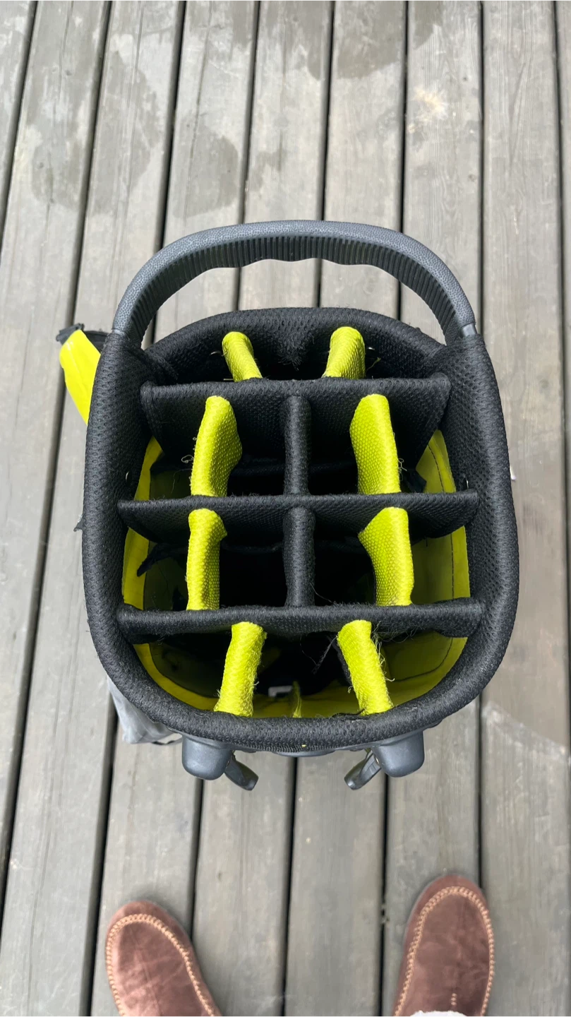 TPX PowerBuilt Yellow & Grey Golf Stand Bag - photo 3