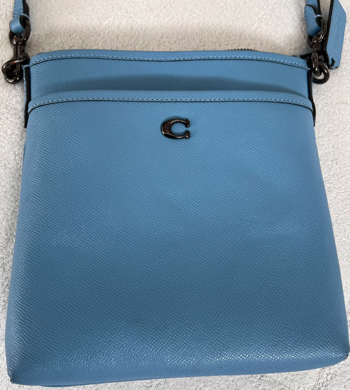Coach Blue Leather Crossbody Bag - photo 2