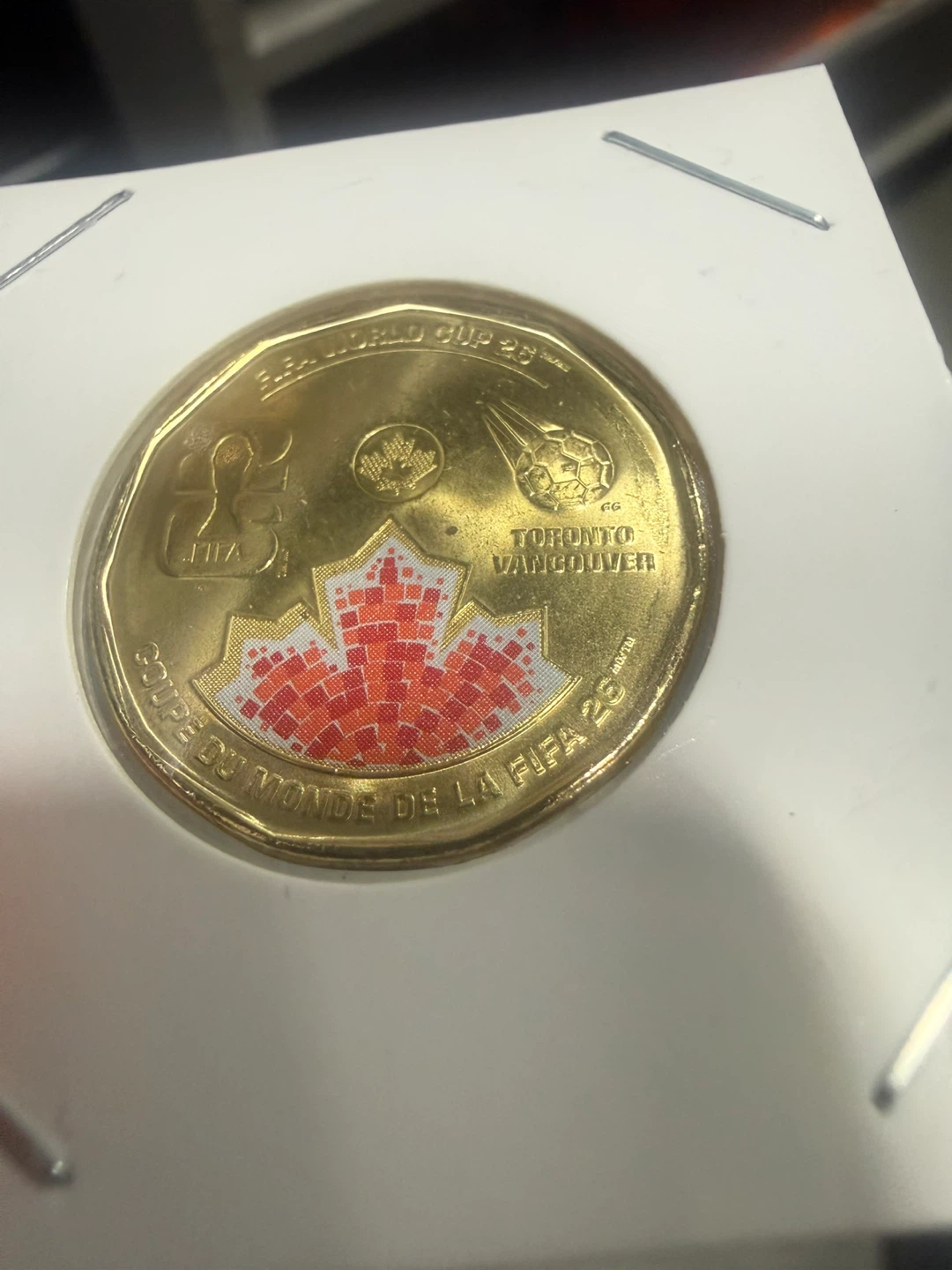Canada 2026 FIFA World Cup Commemorative Dollar Coin
