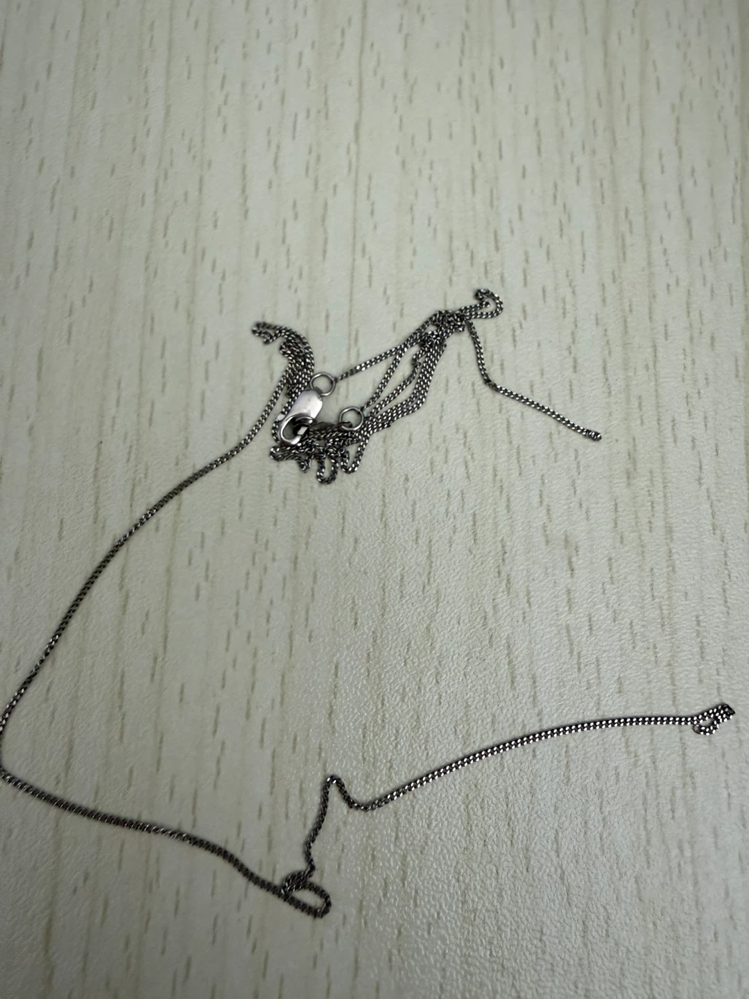 14k white gold Necklace