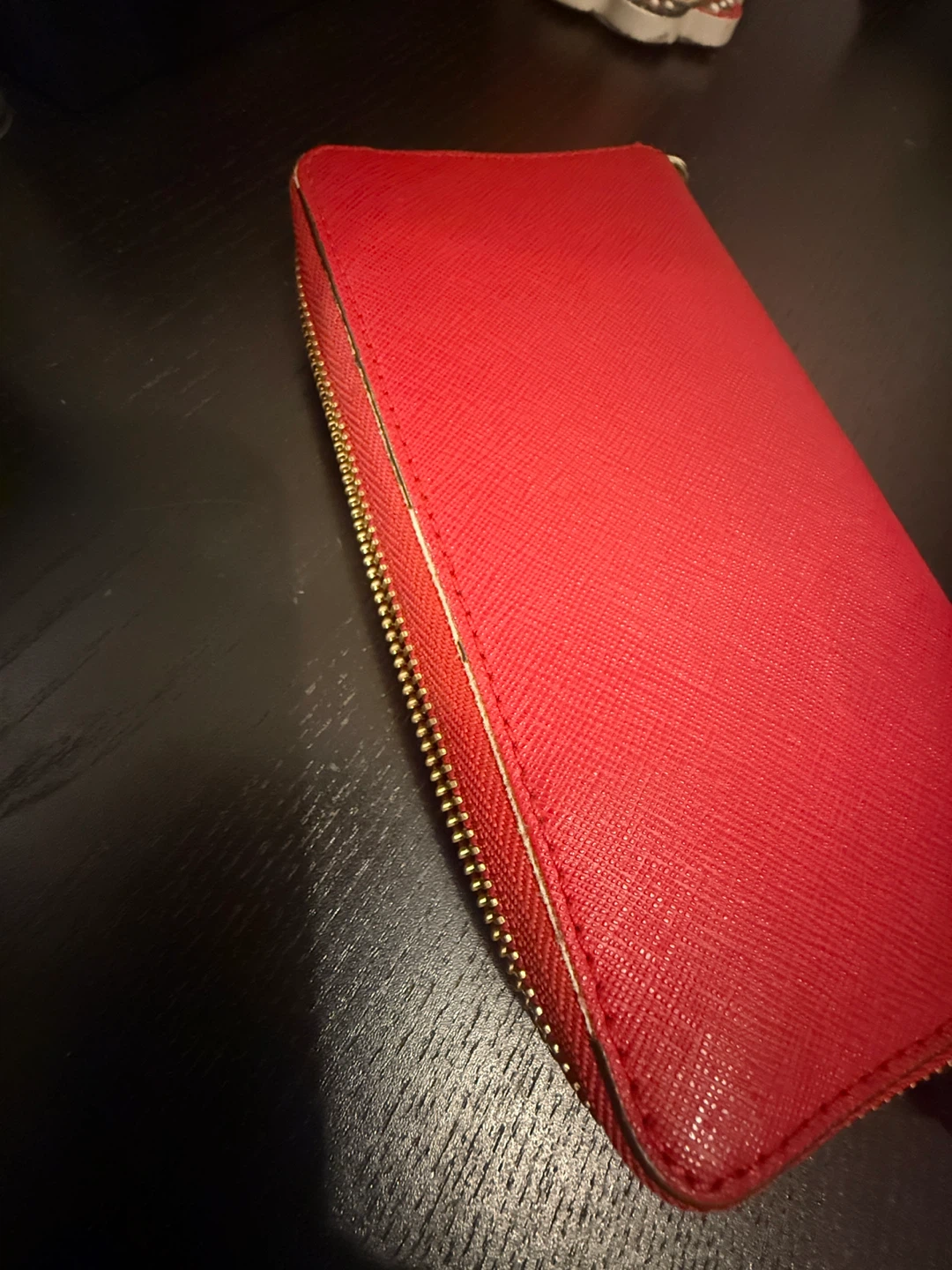 Michael Kors Red Zip Around Wallet - photo 4