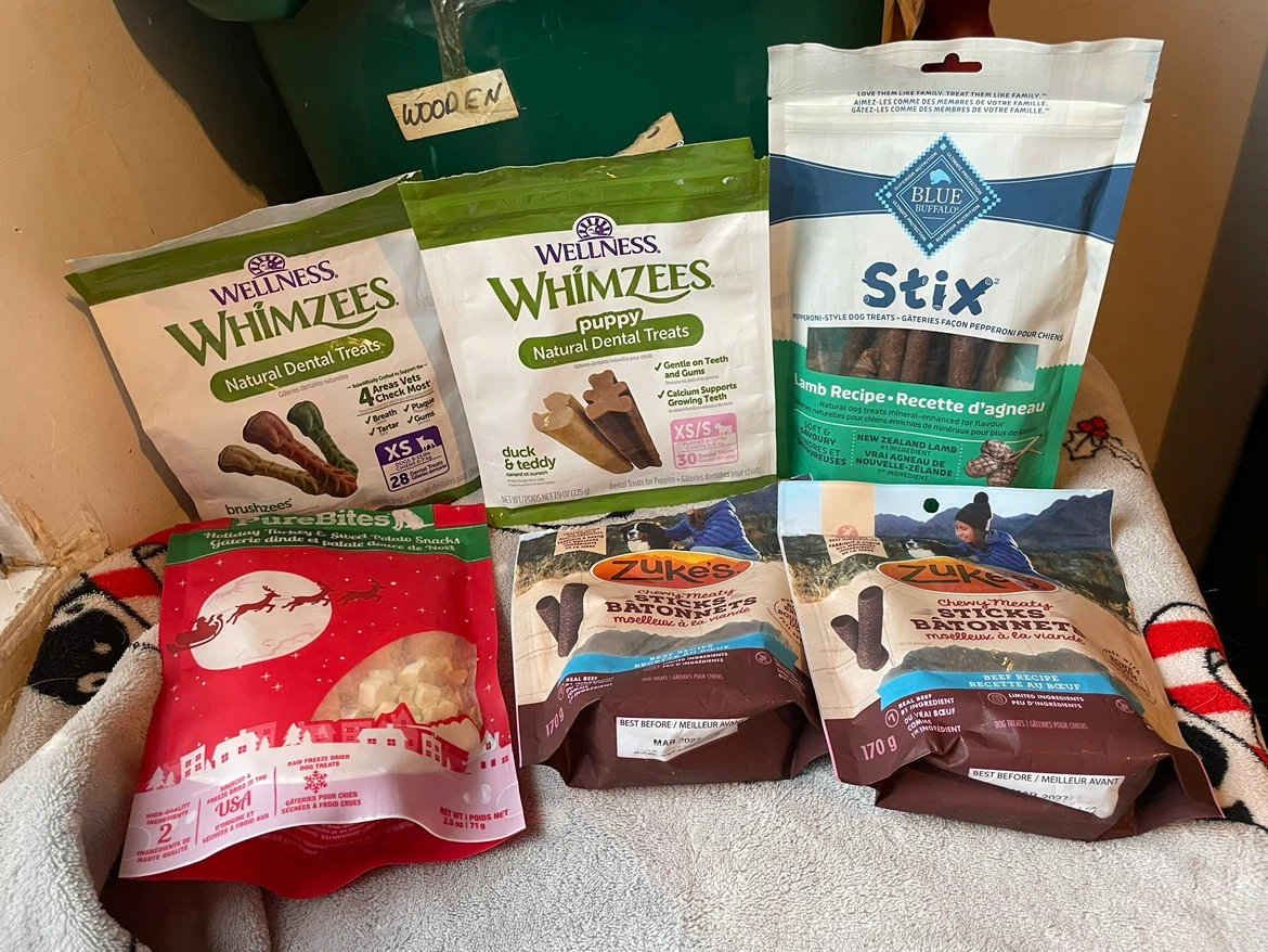 Dog Treats Lot (Chicken Free(