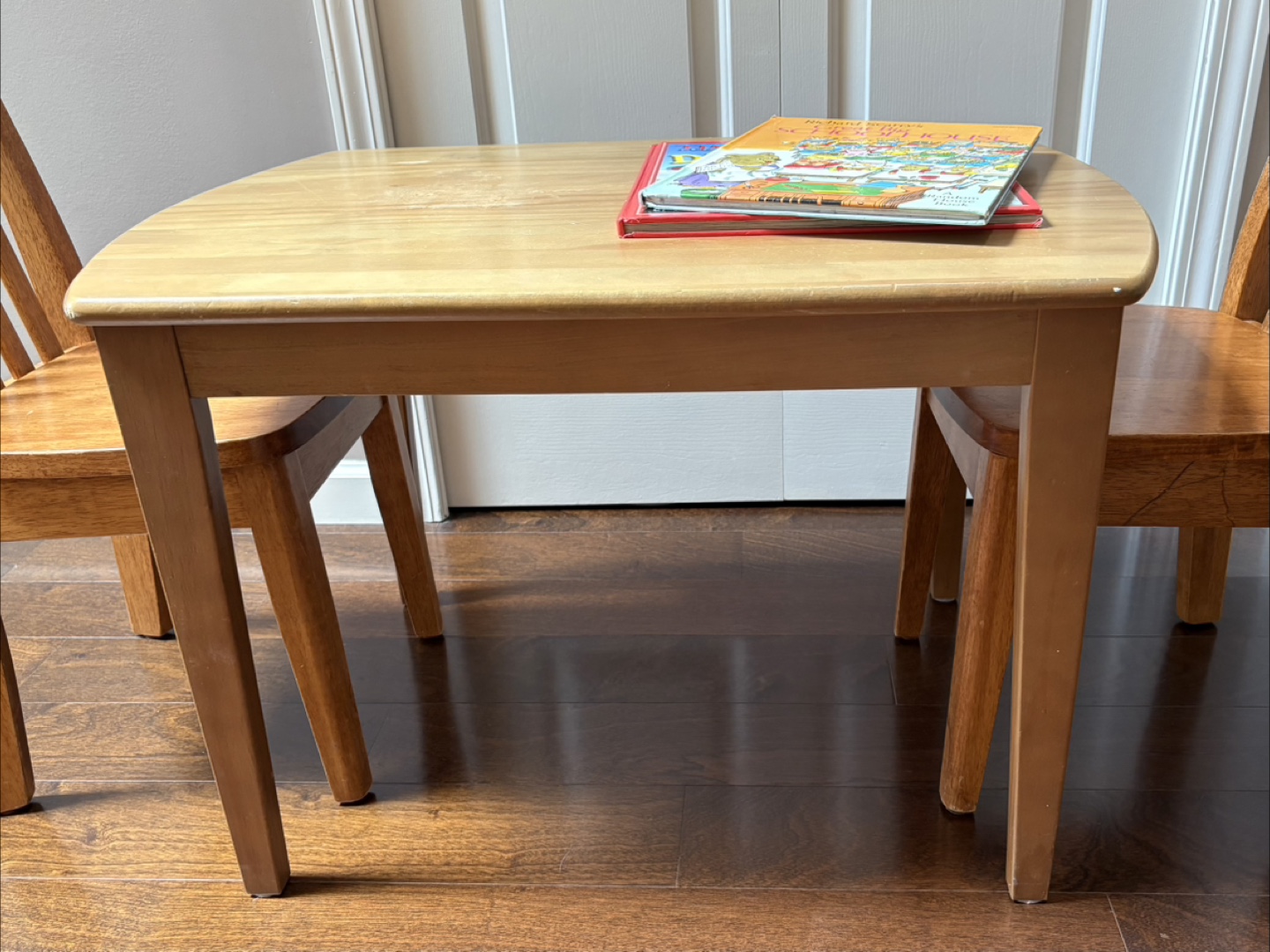 Kids Wooden Table and Chairs Set - photo 4
