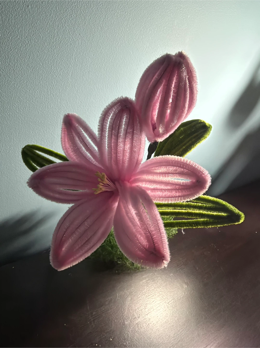 Pipe cleaner flowers