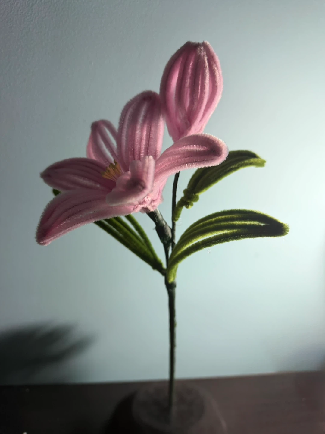 Pipe cleaner flowers - photo 2