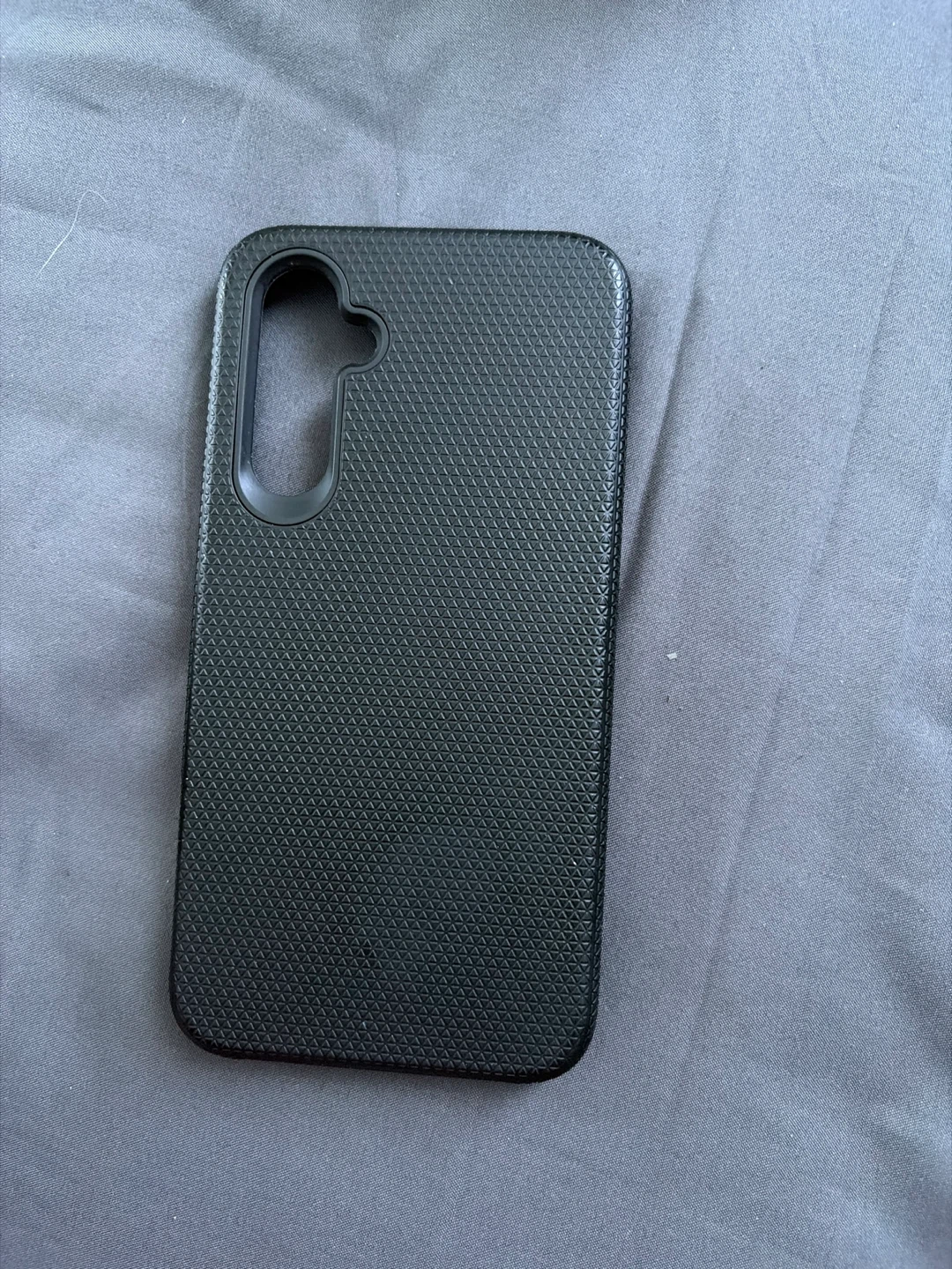 Black Samsung Galaxy a54 Phone Case with Textured Grip - photo 2