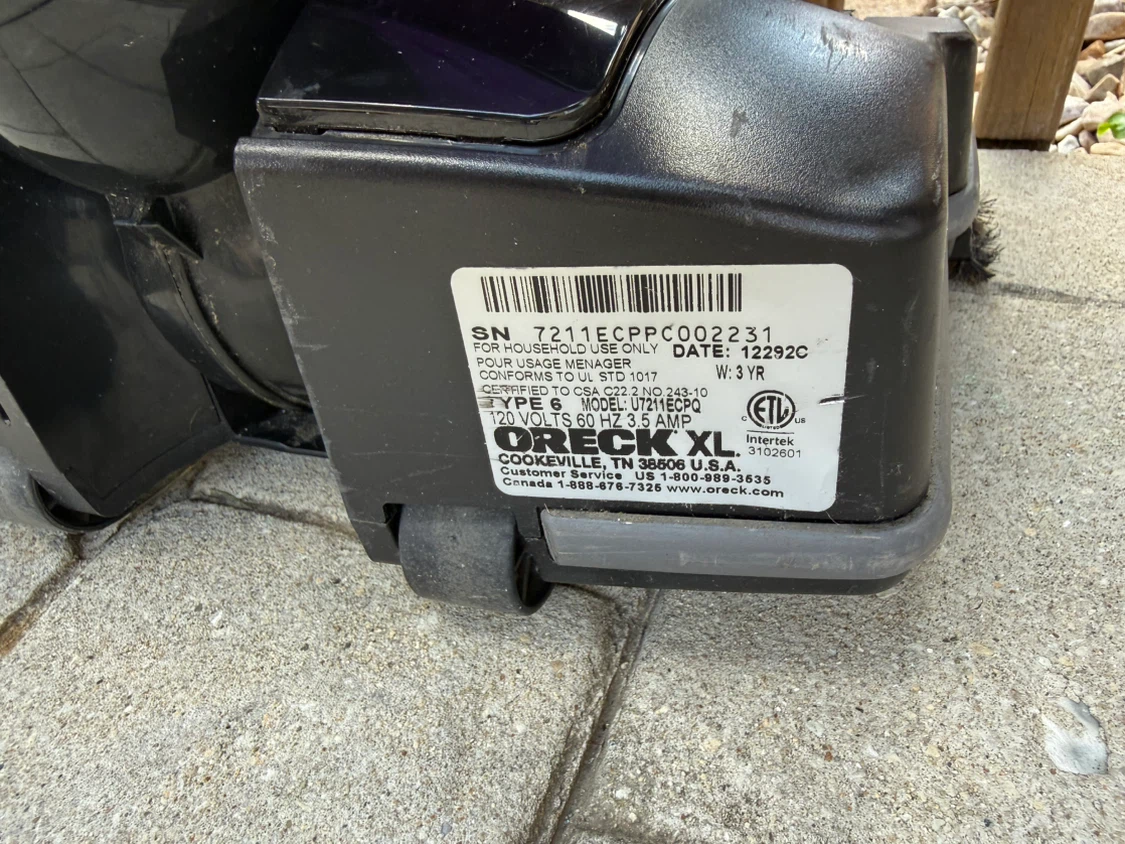 Oreck Axis Upright Vacuum Cleaner - photo 5
