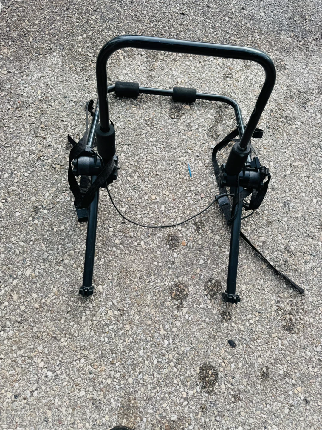 Black Trunk Bike Rack