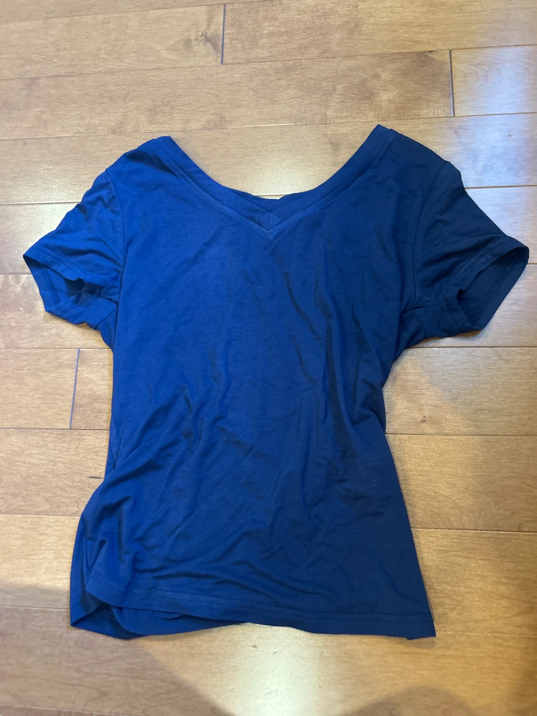 Blue V-Neck T-Shirt