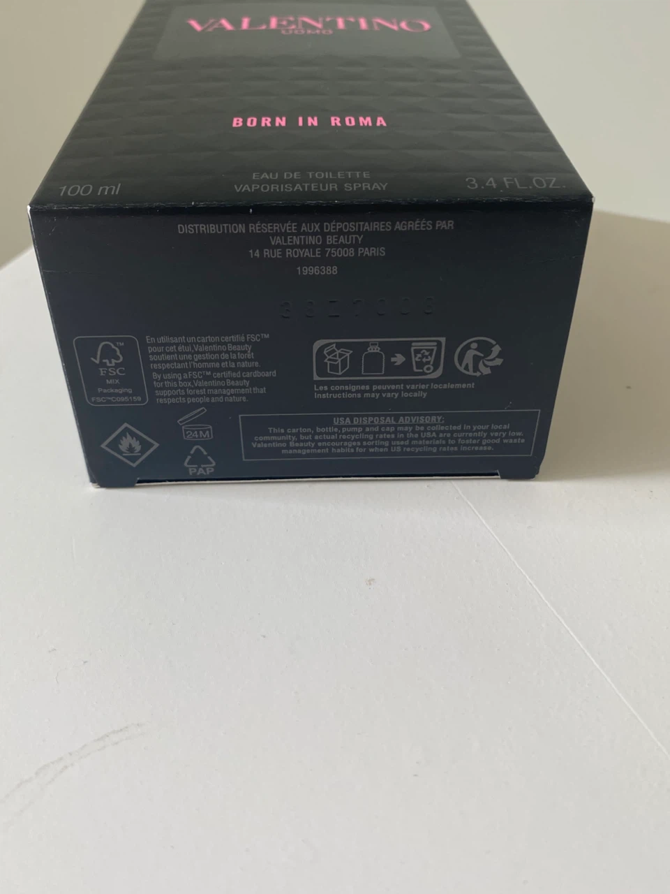 Valentino Uomo Born in Roma EDT 100mL – Like New - photo 5