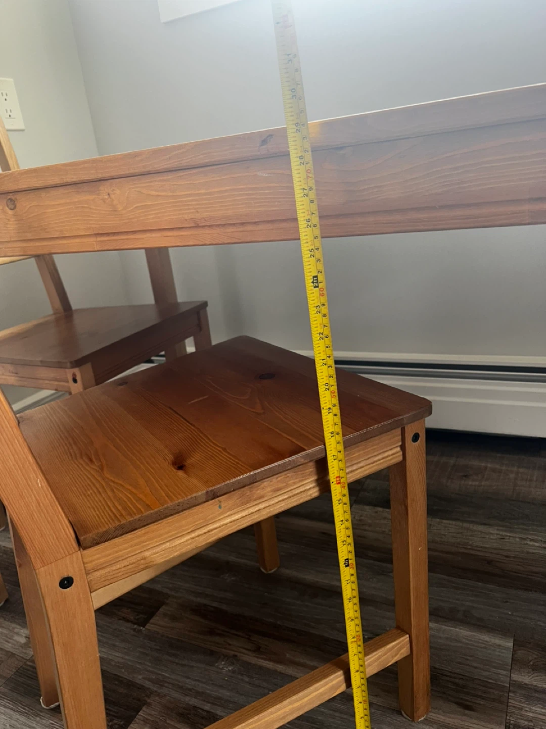 IKEA JOKKMOKK solid wood dining table - photo 5