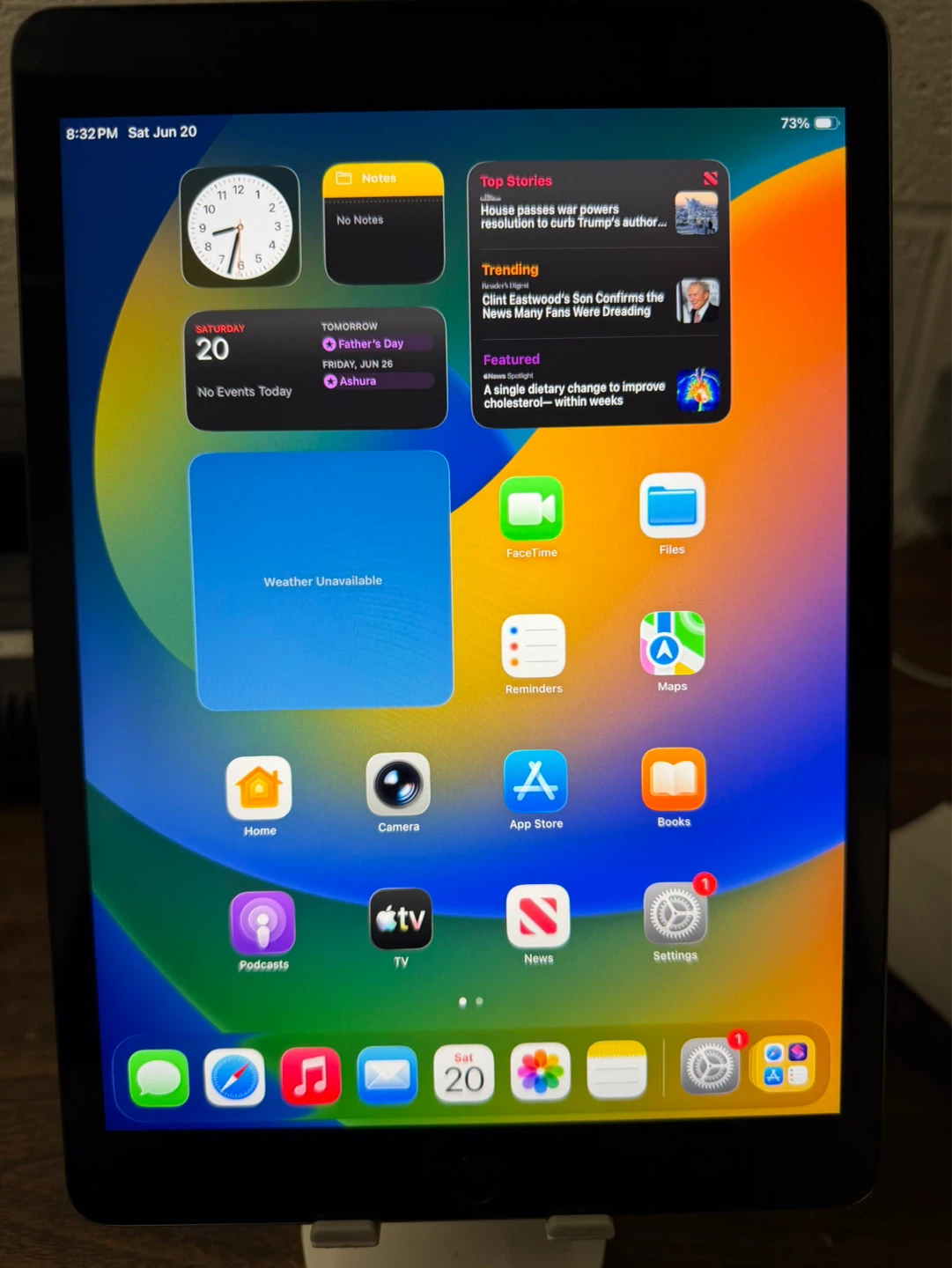 Apple iPad 9th Gen 64GB Wi-Fi + Cellular - photo 2