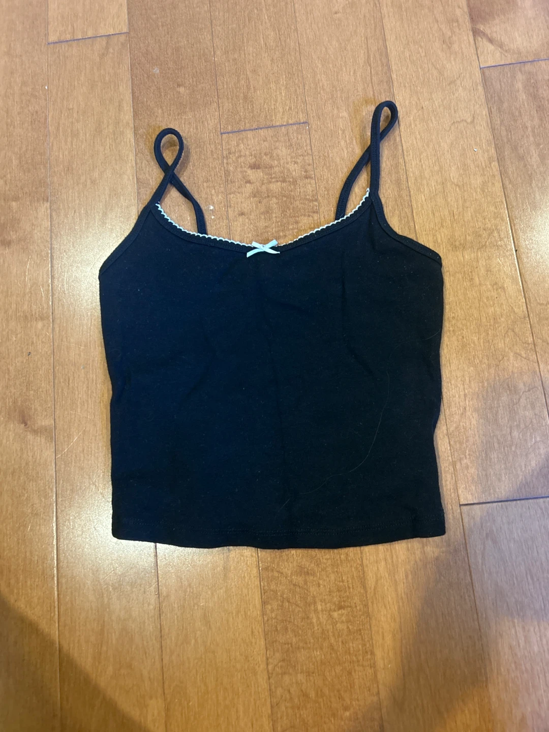 Garage Black Camisole Tank Top