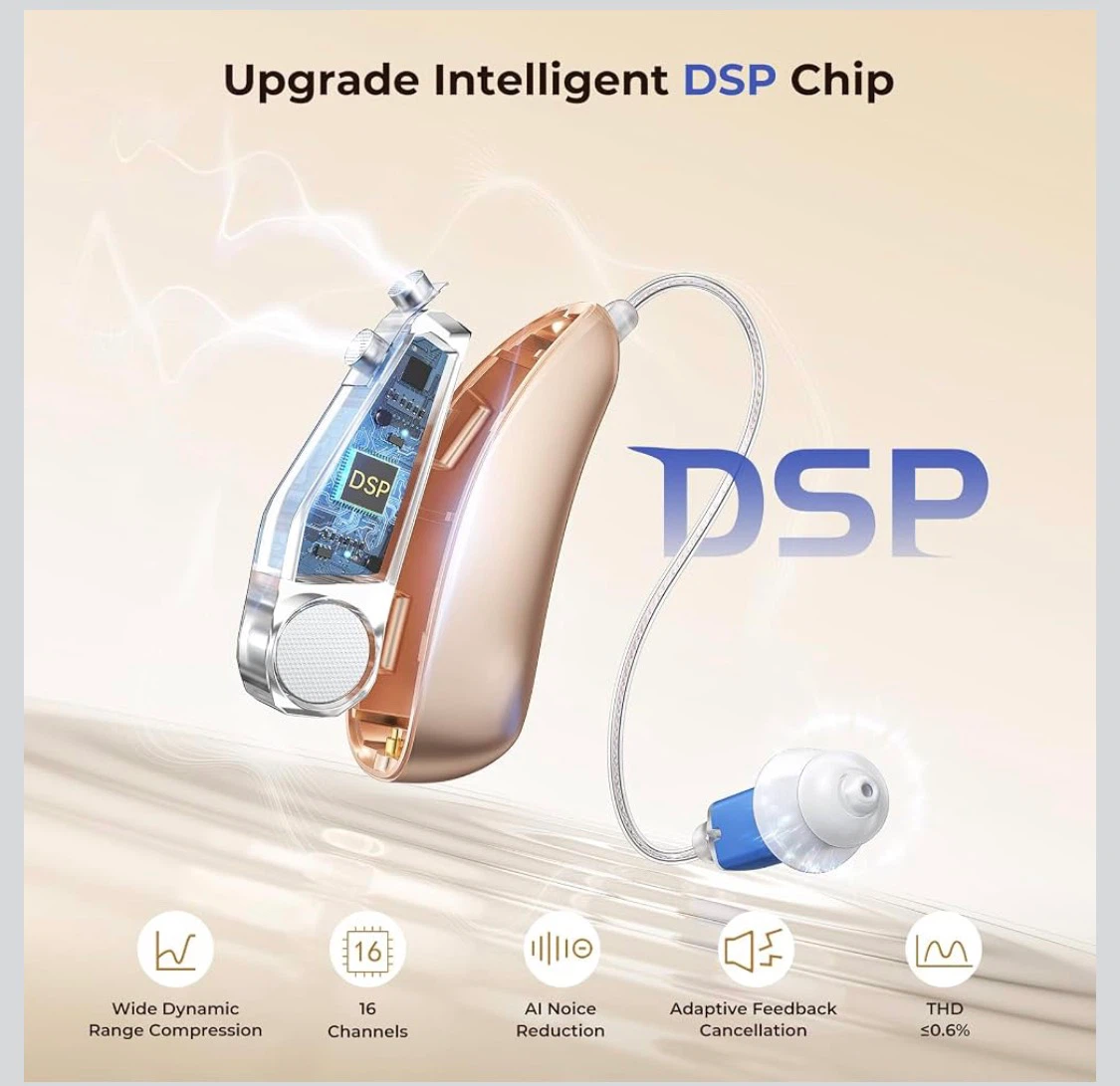 VOHON OTC Hearing Aid with Charging Case - photo 3