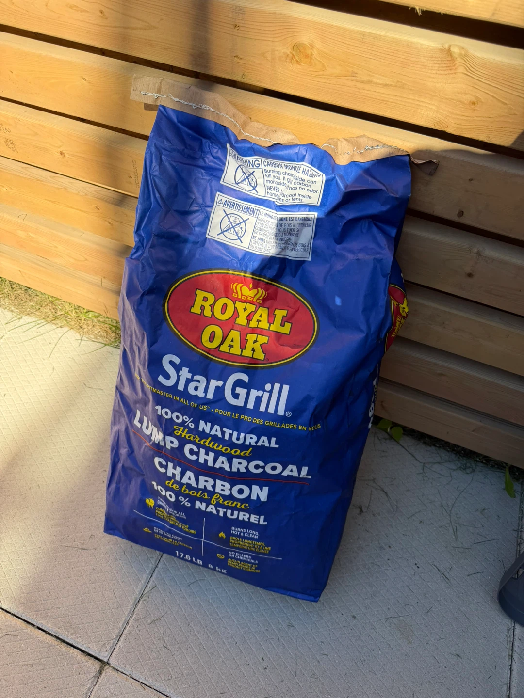 Royal Oak StarGrill 100% Natural Hardwood Lump Charcoal