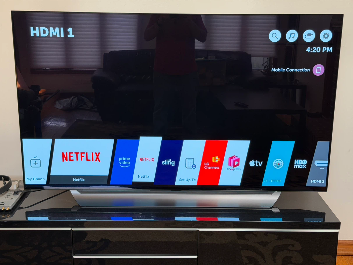 LG 65” OLED TV - photo 2