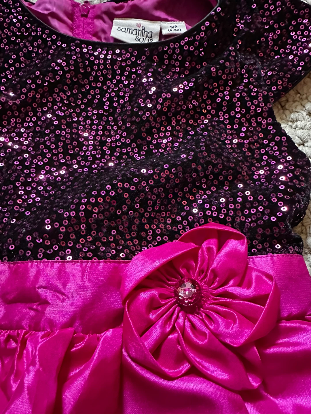 Samantha Says Girls Sequin Dress - photo 3