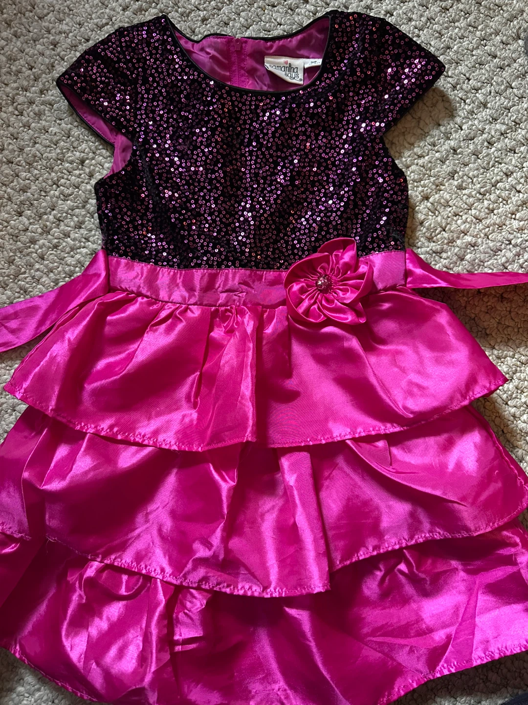 Samantha Says Girls Sequin Dress