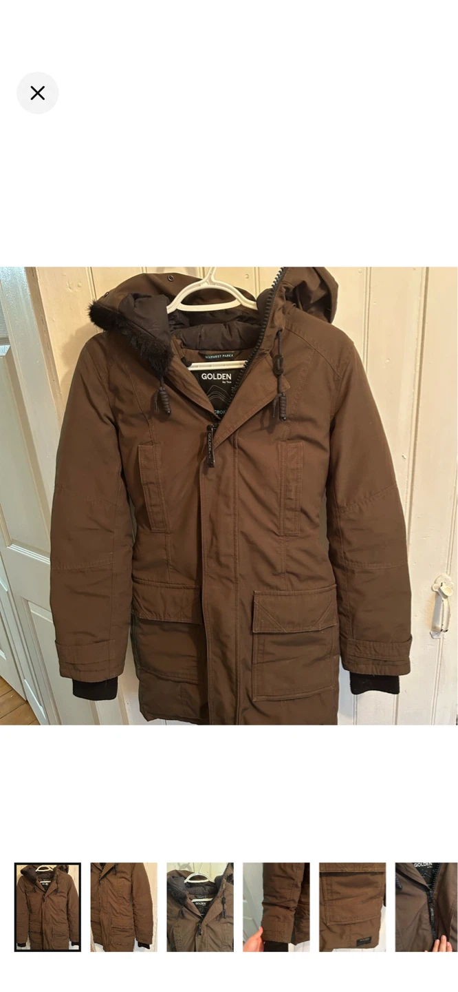Golden Parka Jacket