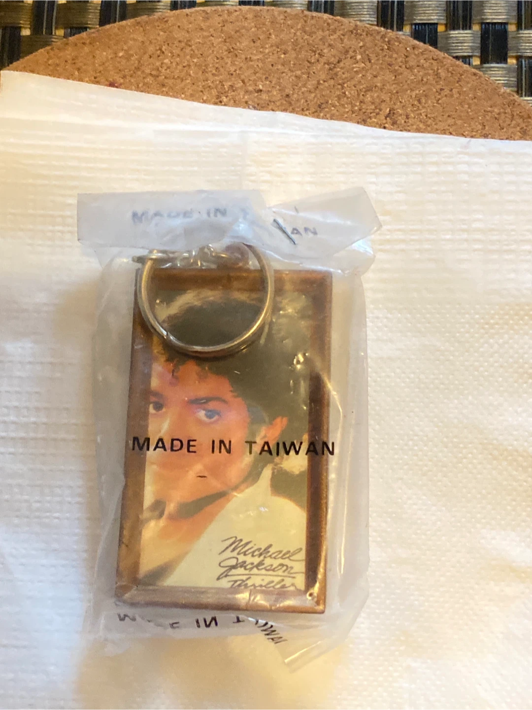 Michael Jackson Thriller Keychain