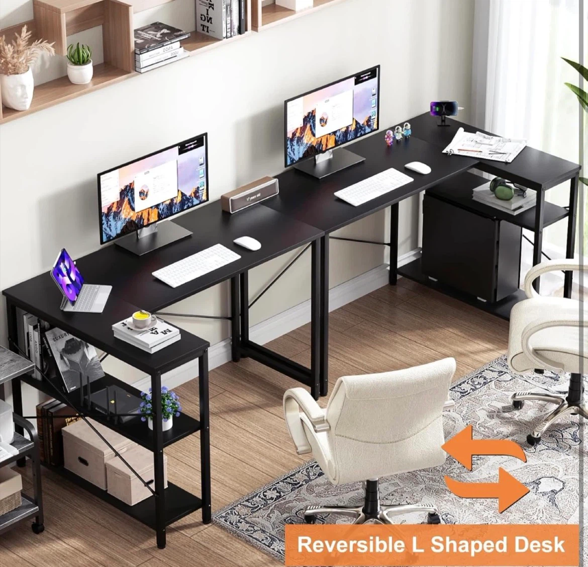 Computer Desk + Office Chair Set - photo 3