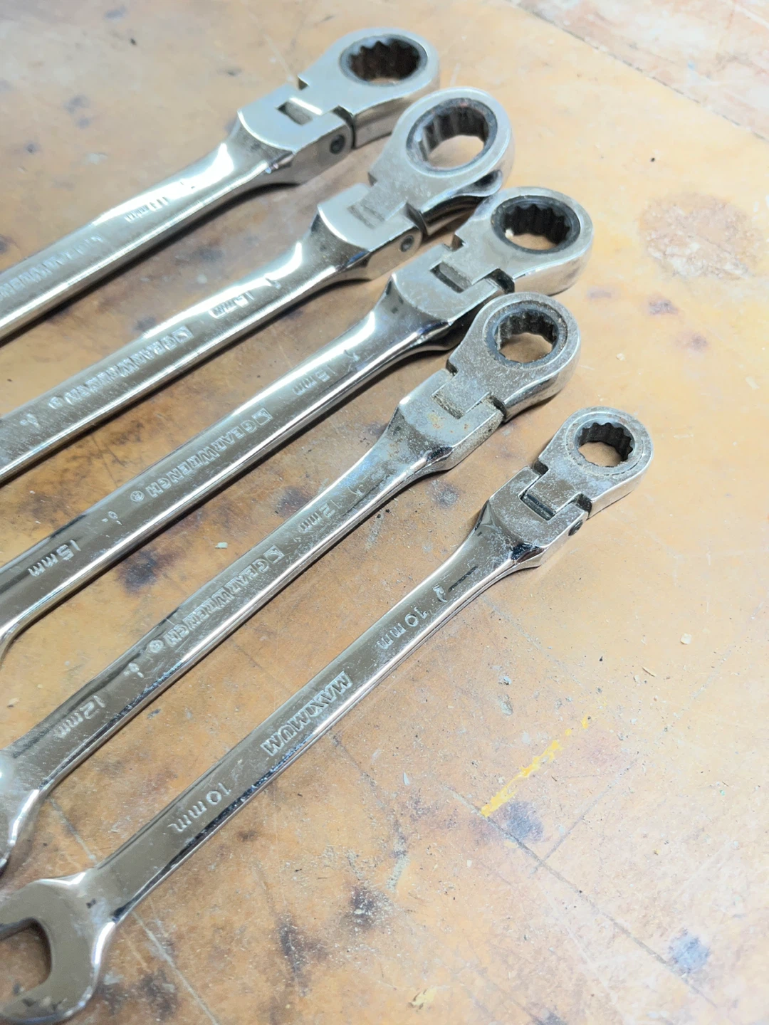 GearWrench Ratcheting Wrenches Set (5 pcs) - photo 3