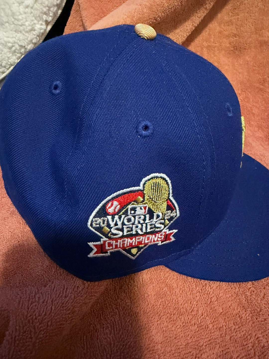 Los Angeles Dodgers 2020 World Series Champions Baseball Cap - photo 2