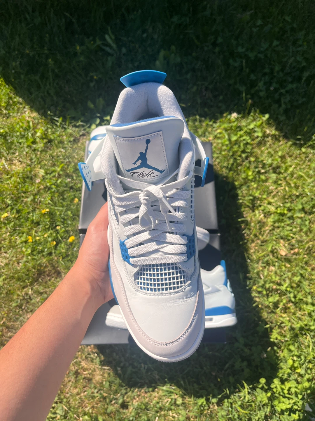 Jordan 4 military blue (SIZE 10.5M) - photo 2