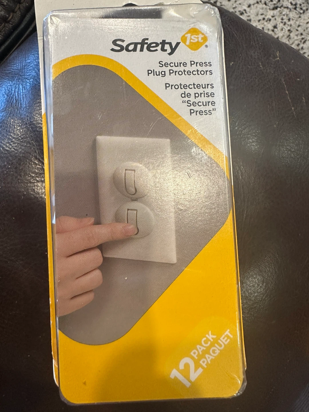 Safety 1st Secure Press Plug Protectors - 12 Pack
