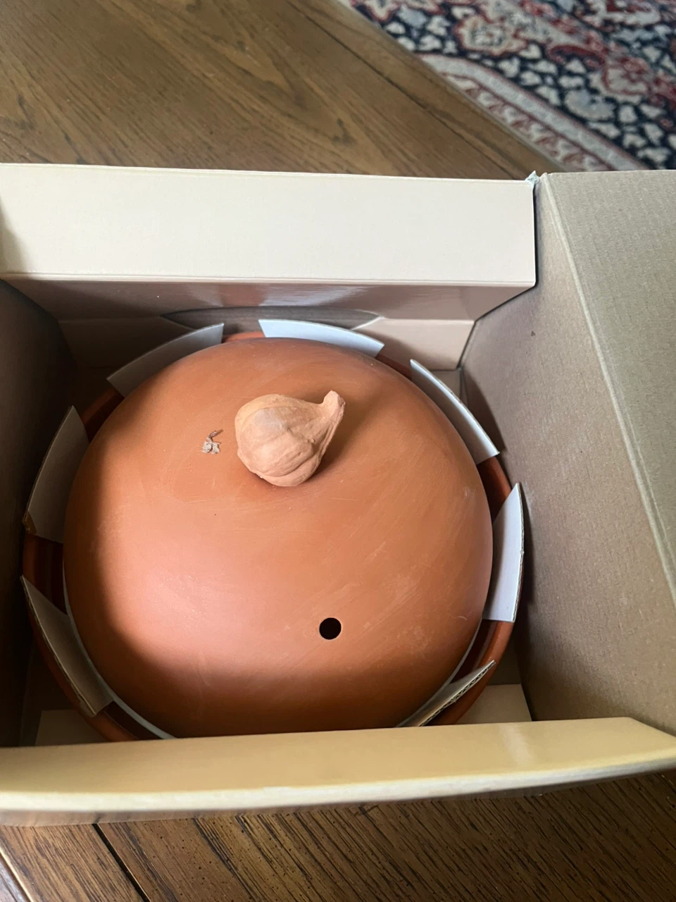 Deluxe Terra Cotta Garlic Roaster - photo 2
