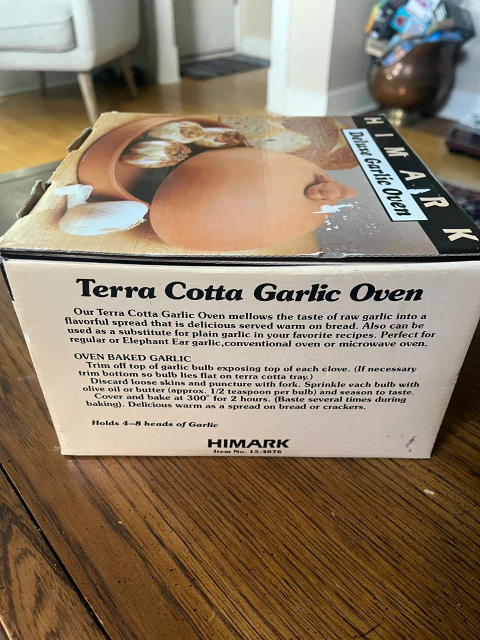 Deluxe Terra Cotta Garlic Roaster - photo 3
