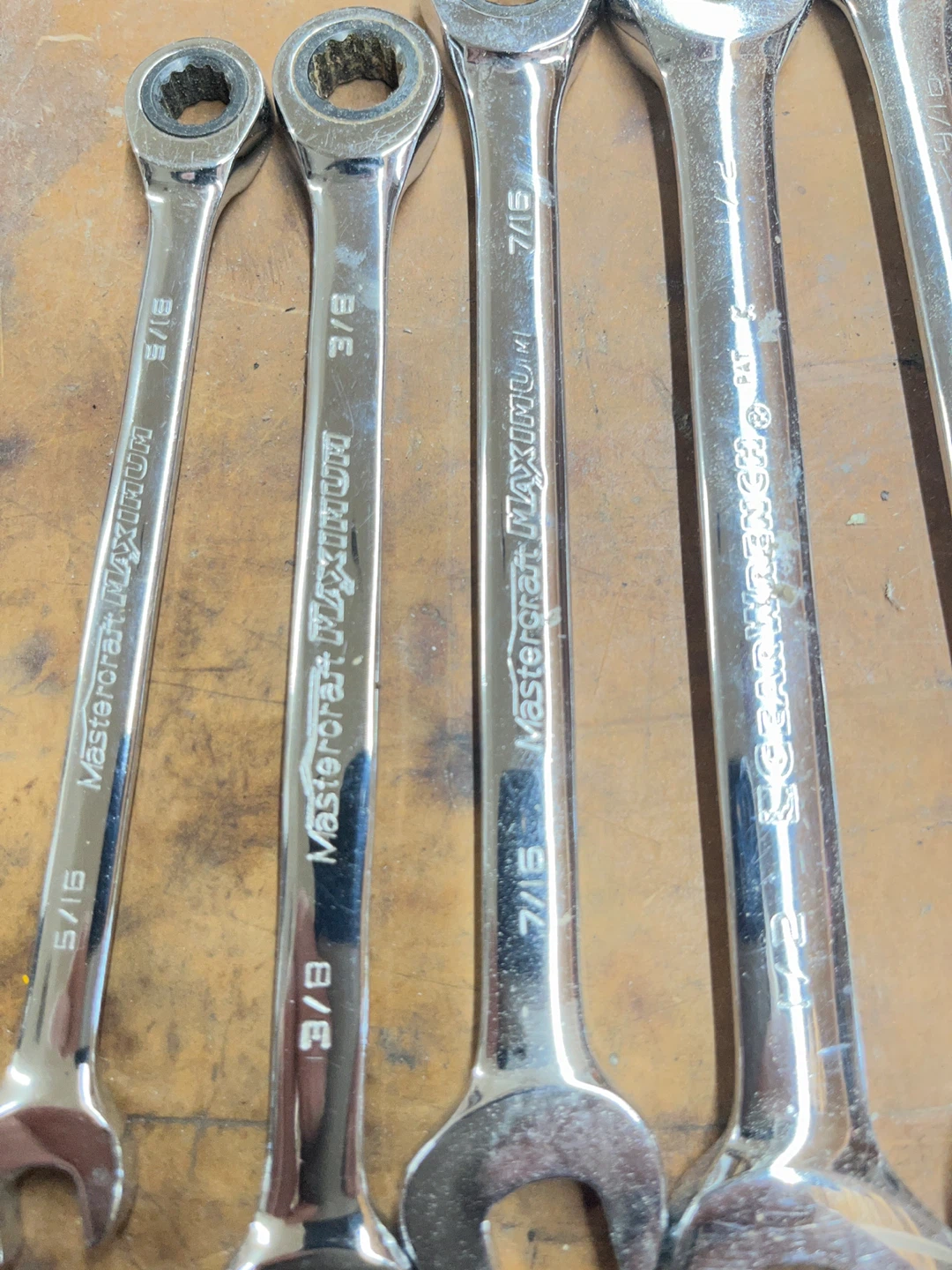 Mastercraft & Gearwrench Combination Wrenches (7 pc.) - photo 2