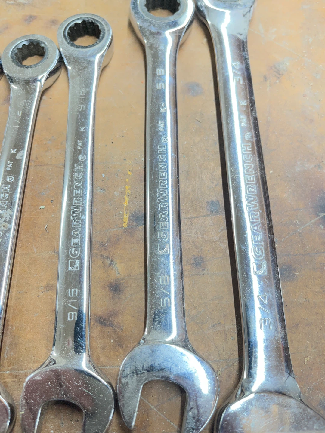 Mastercraft & Gearwrench Combination Wrenches (7 pc.) - photo 3