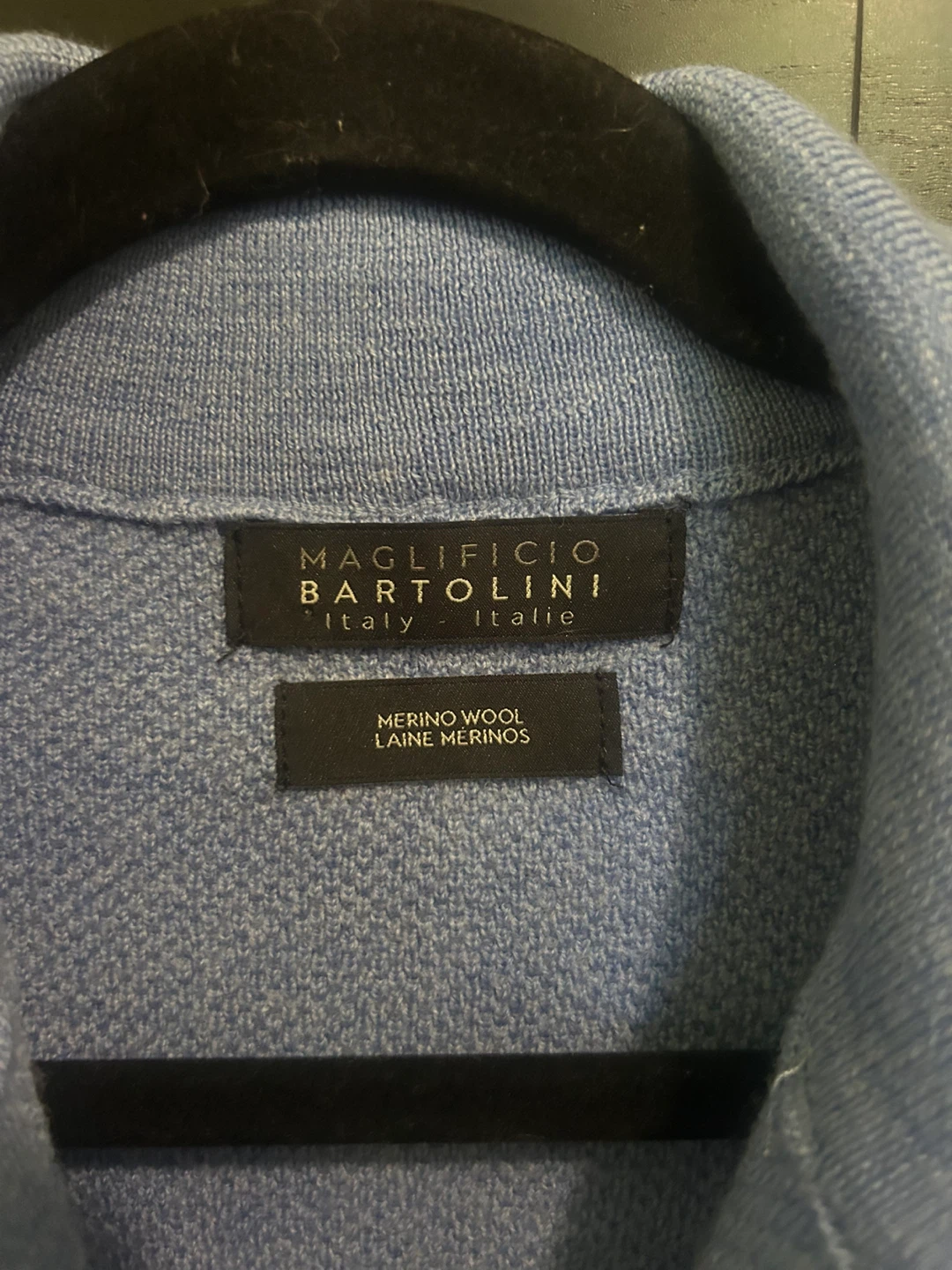 BRAND NEW Maglificio Bartolini Merino Wool 1/4 Zip Sweater - photo 2