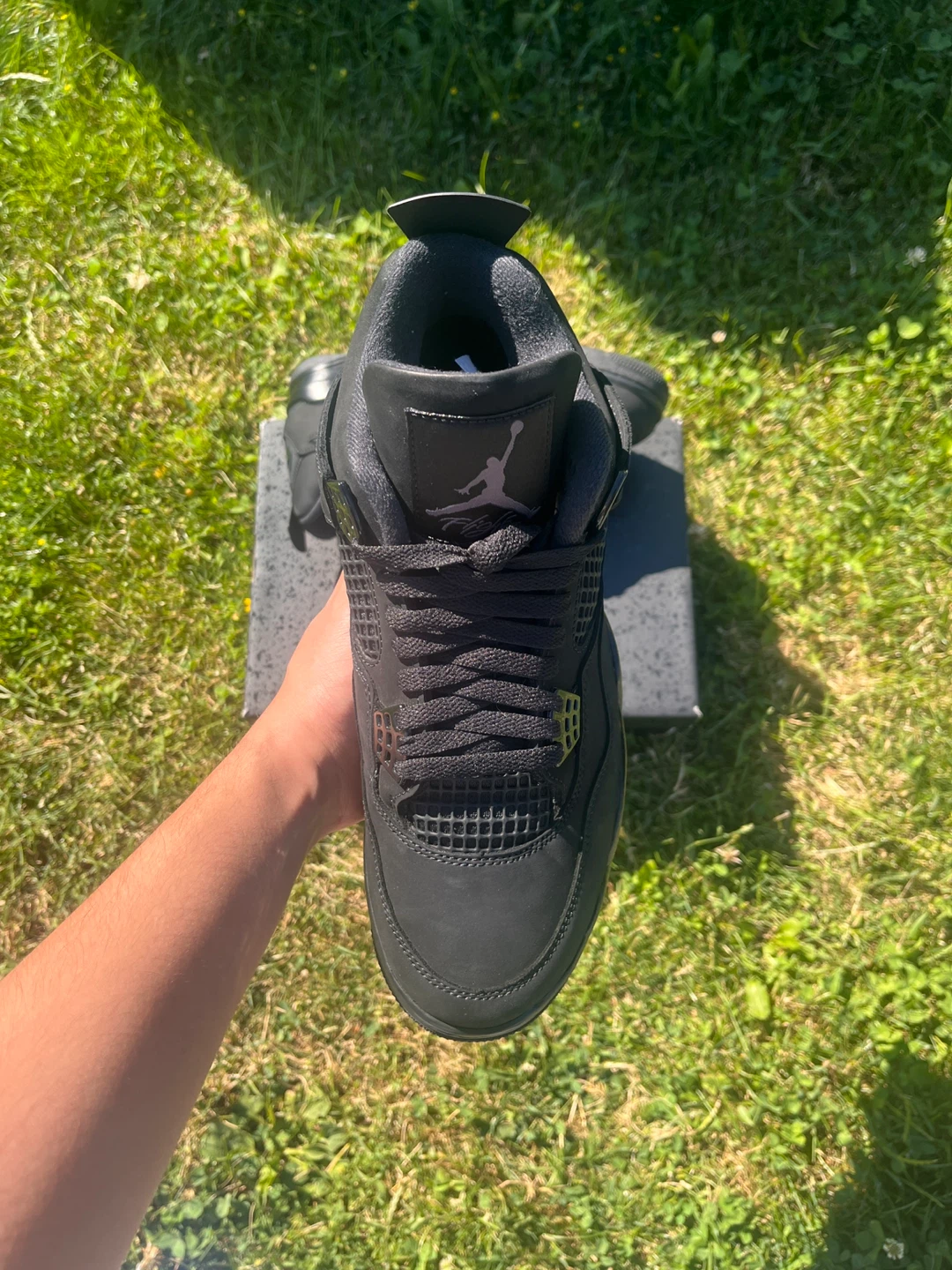 Jordan 4 blackcat (SIZE 10M) - photo 2