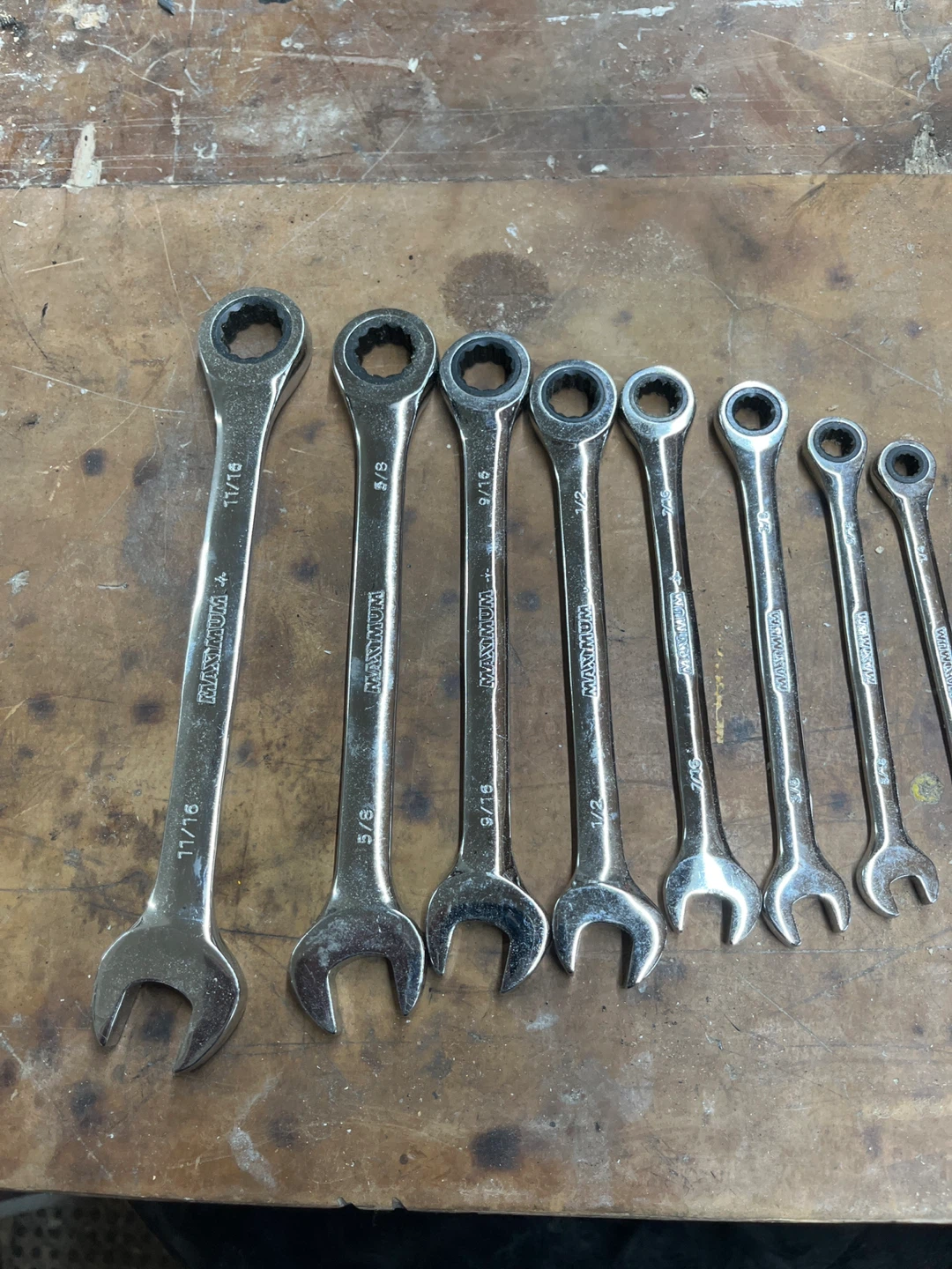 Maximum Combination Wrenches