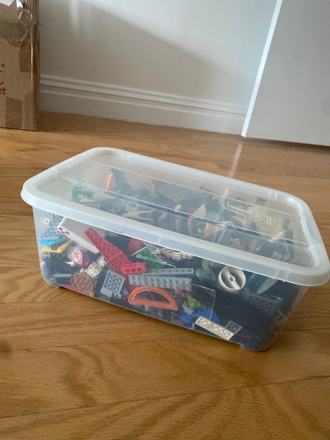Assorted Lego bricks