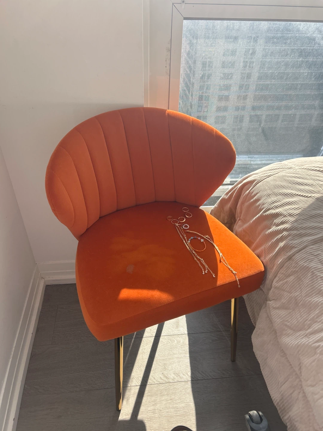 Orange Accent Chair
