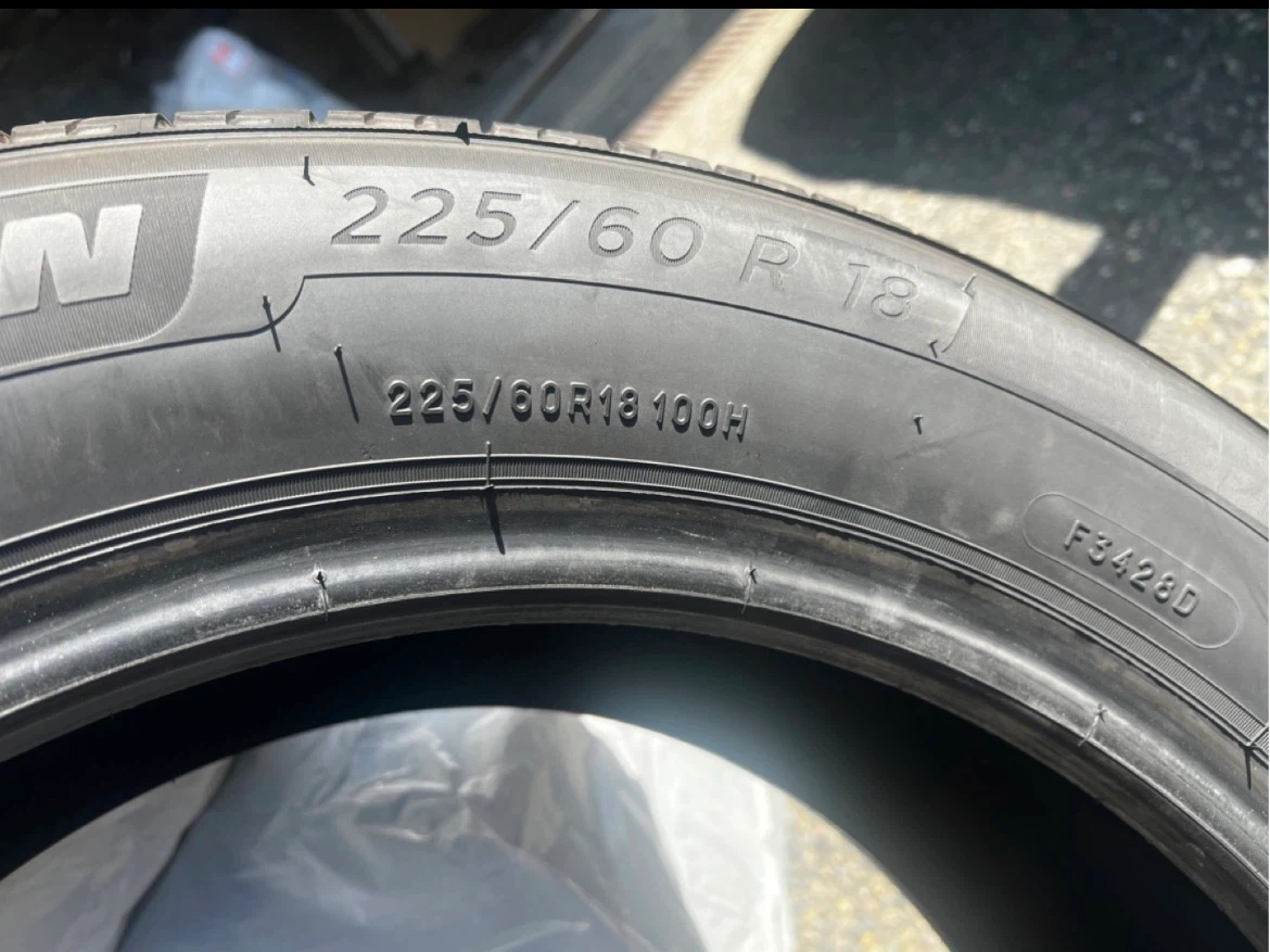 Michelin Primacy 225/60/18 A/ S Tires - photo 4