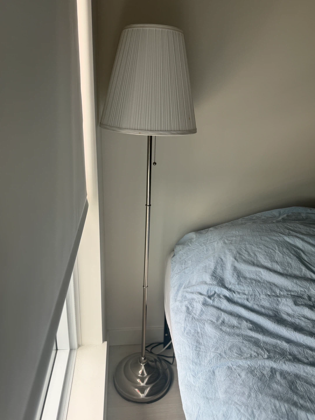 Floor Lamp with Pleated Shade - photo 2