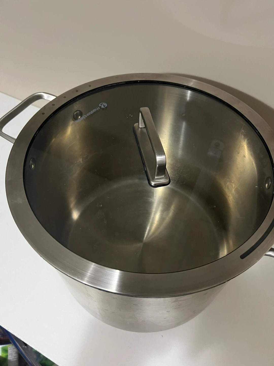 MasterClass Stainless Steel Stock Pot with Lid