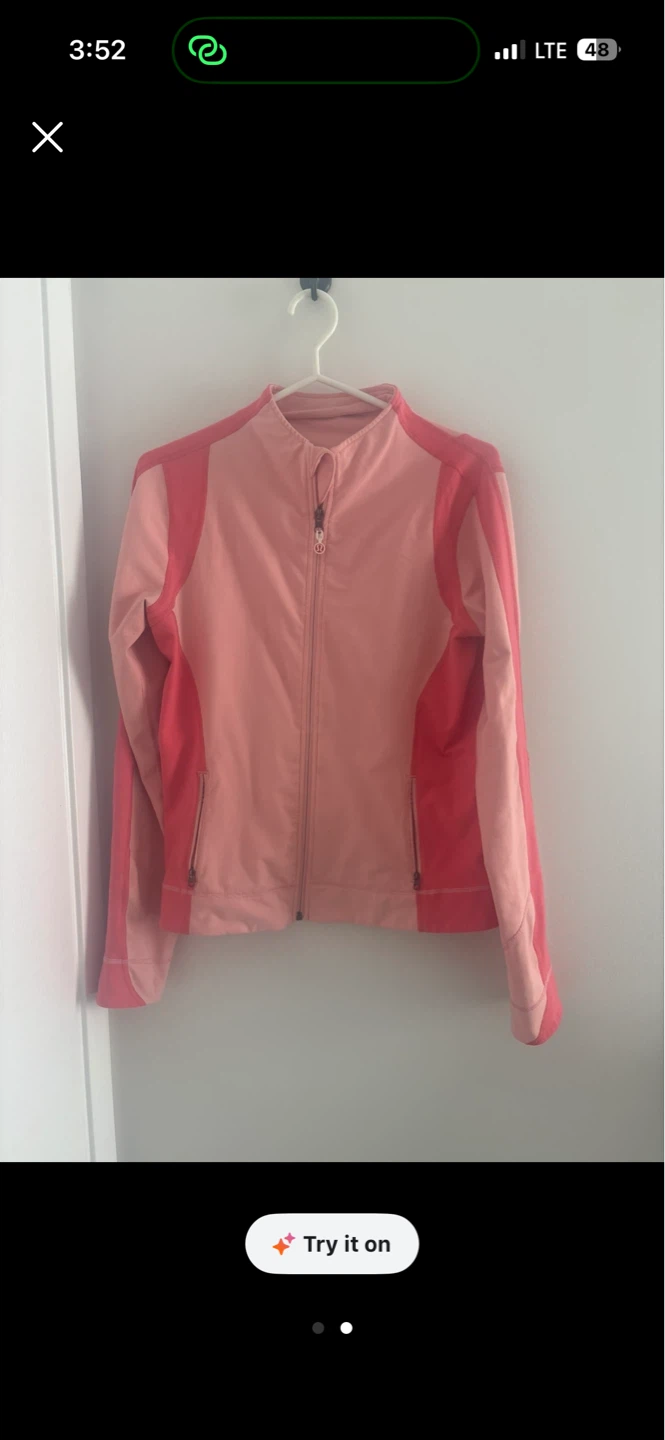 Lululemon Women's Track Jacket - Pink/Coral - photo 2