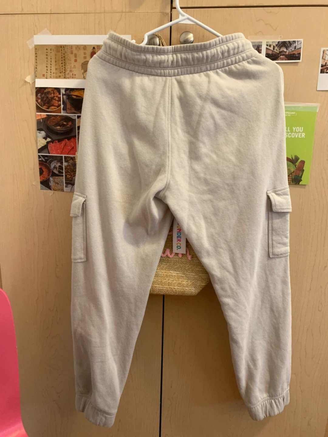 Size S Women's Fleece Lined Cargo Joggers Stretchy Sweatpants - photo 2