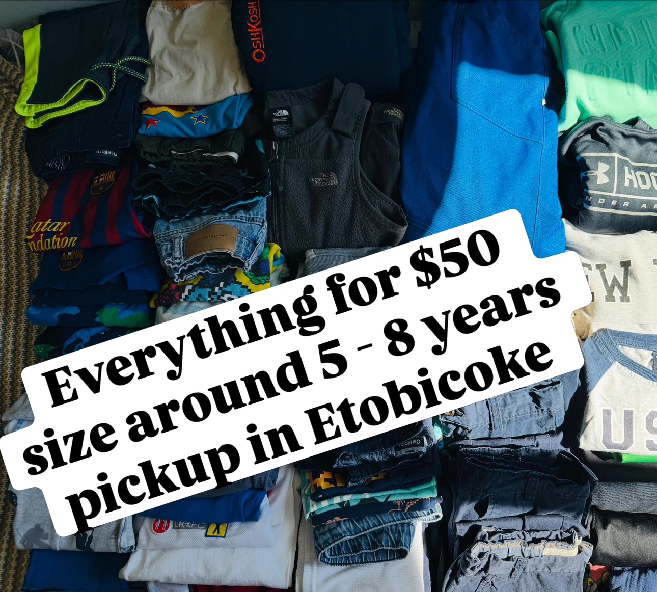 Bundle of Kids' Clothing - Sizes 5-8 Years