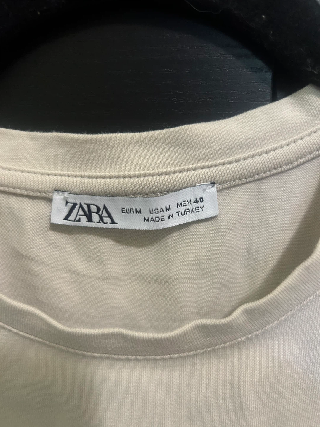 M - Basic T-Shirt - Beige - photo 2