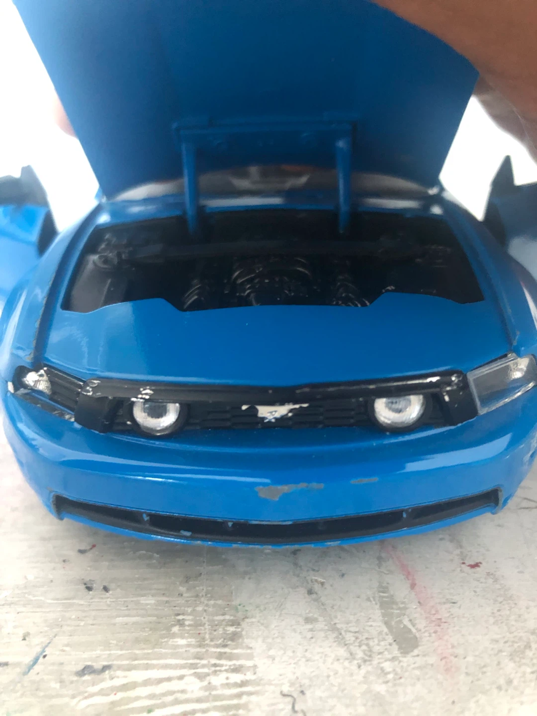 Blue Ford Mustang GT Toy Car - photo 3